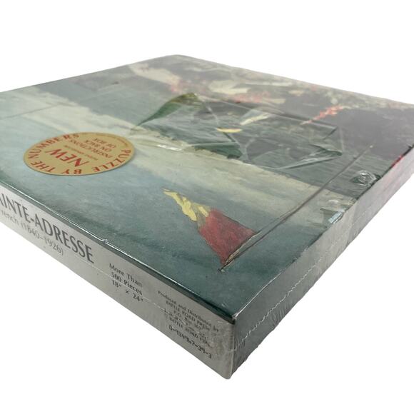 Claude Monet Puzzle by the Numbers Terrace at Sainte-Adresse 500 pcs New - Picture 5 of 16